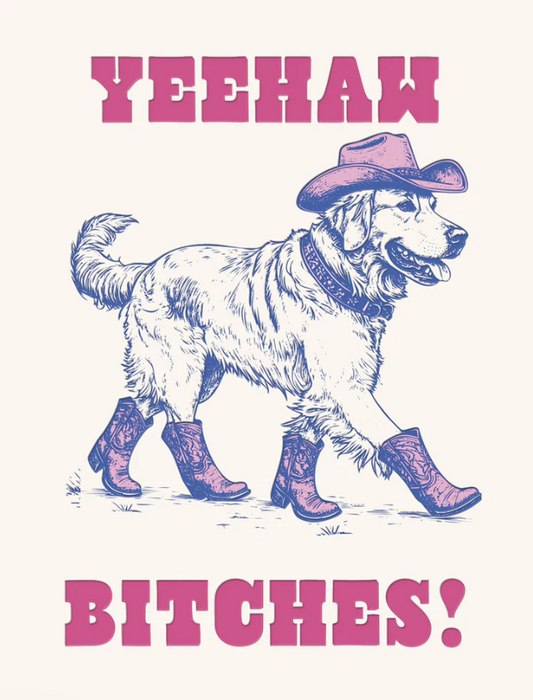 Paws-itively Wild West Sassy Birthday Greeting Card