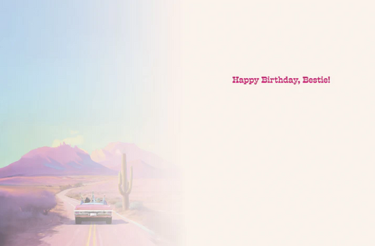 Crime Crew Ride Lighthearted Birthday Greeting Card