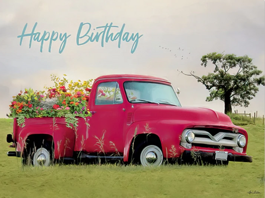 Delivering Happiness | Heartfelt Birthday Greeting Card