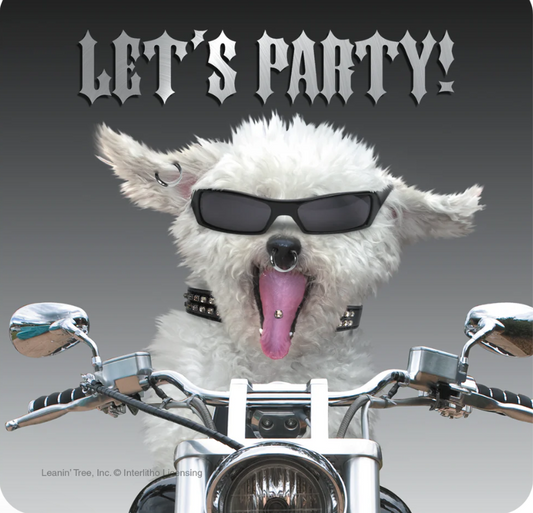 Let's Party Motorcycle Dog
