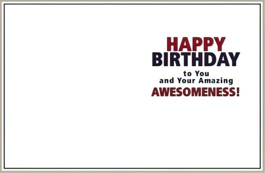 Funny Birthday Card: Two Men on Bench, 'Stiff Joints' Joke | Funny Birthday Greeting Card