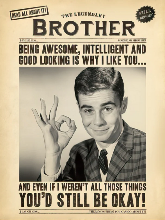 News Flash Humor | Funny Birthday Greeting Card