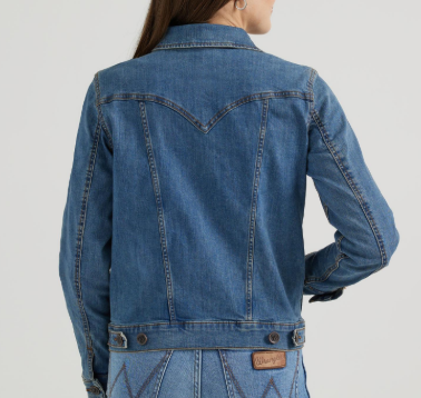 Wrangler Western Fashion Jacket - Dark Denim