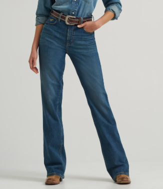 Wrangler The Riding Jean - Skylar Relaxed - High Rise - Lena