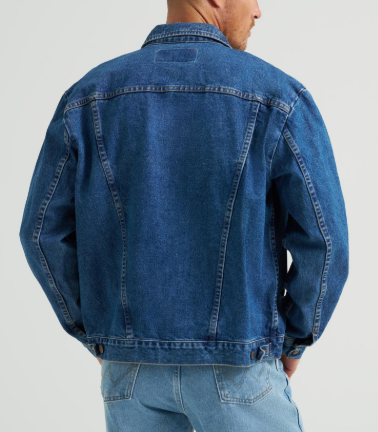Wrangler Men Denim Jacket - Stonewash