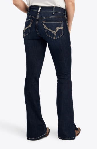 Ariat WMS R.E.A.L. Perfect Rise Arrow Danna Boot Cut Jean
