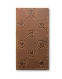 Ariat Rodeo Wallet Ariat Shield Embossed Medium Brown