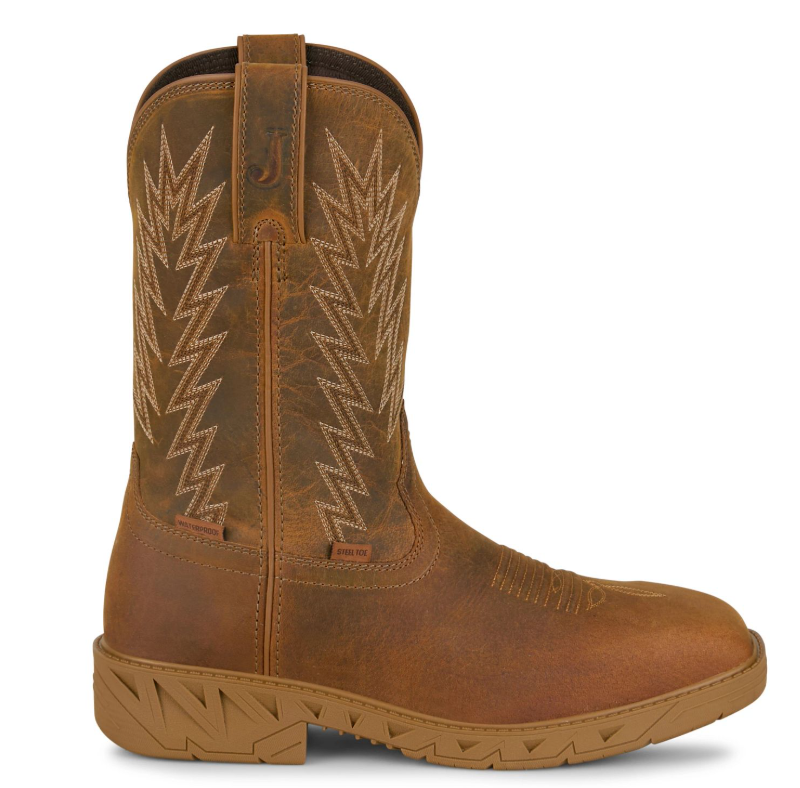 Justin Blinder 11" Steel Toe Waterproof