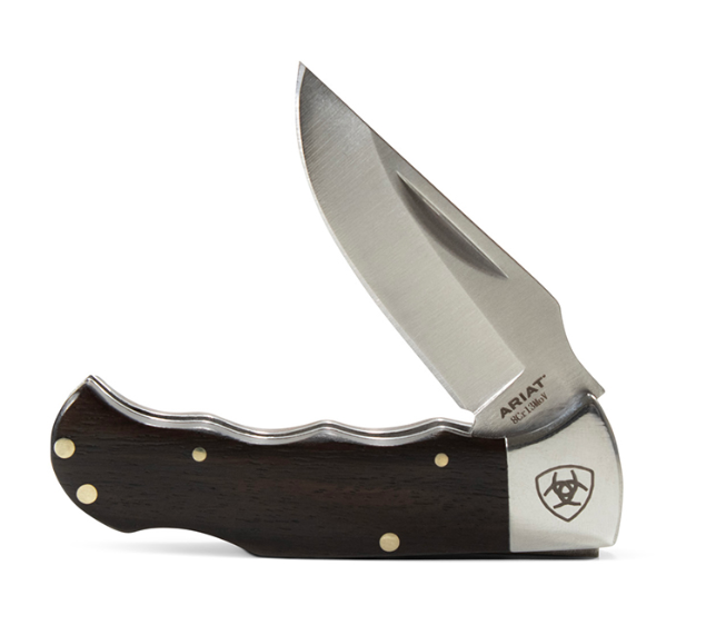 Ariat Knife Smooth Blade Black
