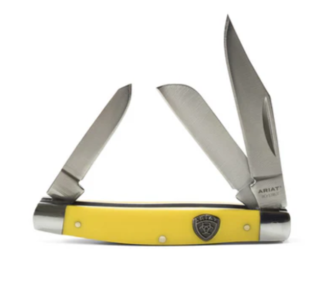 Ariat Stockman Knife Yellow