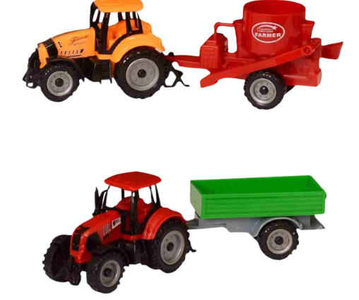 Bigtime Barnyard Assorted Tractor With Trailer