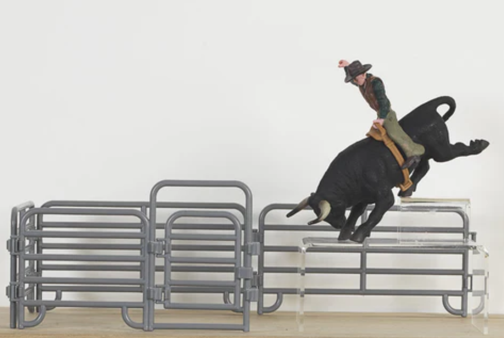 Bigtime Barnyard Assorted Bull Rider Set