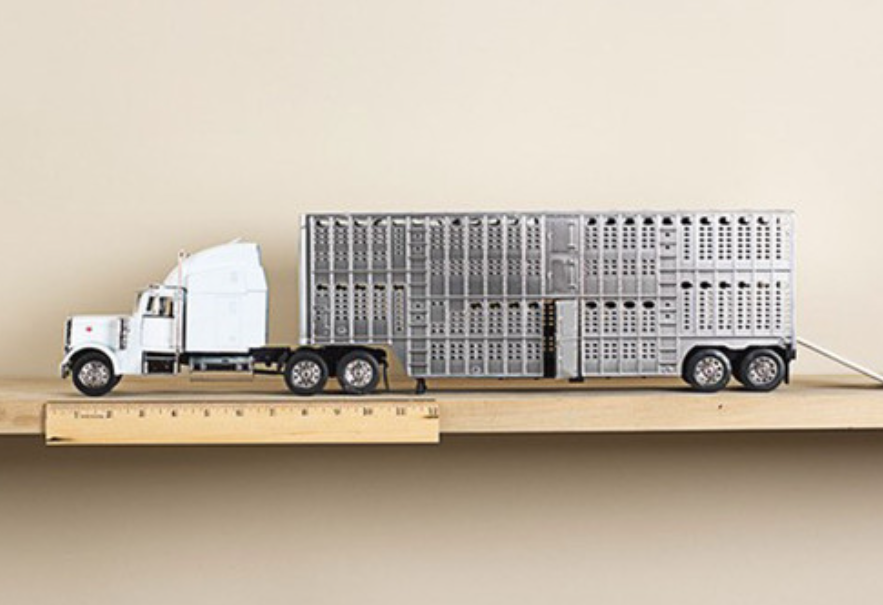 Bigtime Rodeo Peterbilt Bull Hauler Play Set