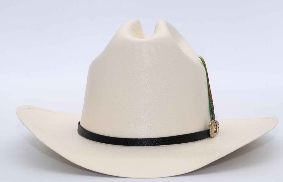 Stone 1000X chaparral telar 3” Virgen de Guadalupe Rancher Western Hat
