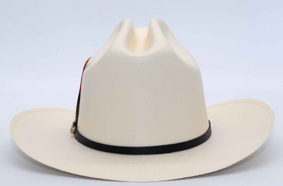 Stone 1000X chaparral telar 3” Virgen de Guadalupe Rancher Western Hat