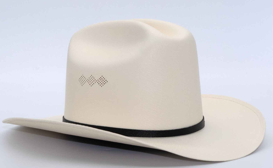 Stone 1000X chaparral telar 3” Virgen de Guadalupe Rancher Western Hat