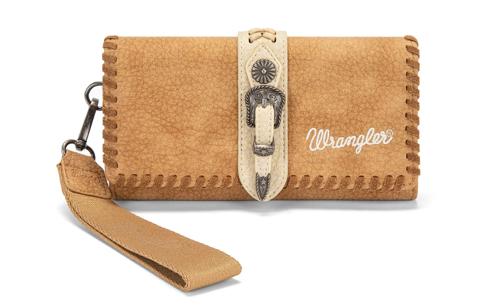 Wrangler Western Buckle RFID Wallet