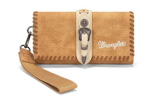 Wrangler Western Buckle RFID Wallet