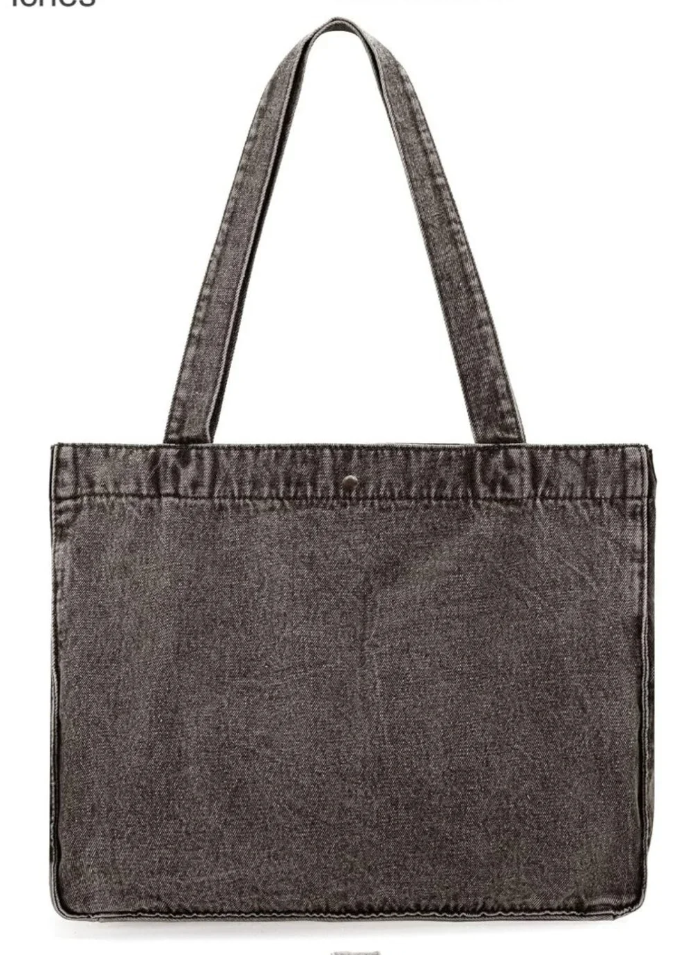 Wrangler Stitch Denim Tote Bag