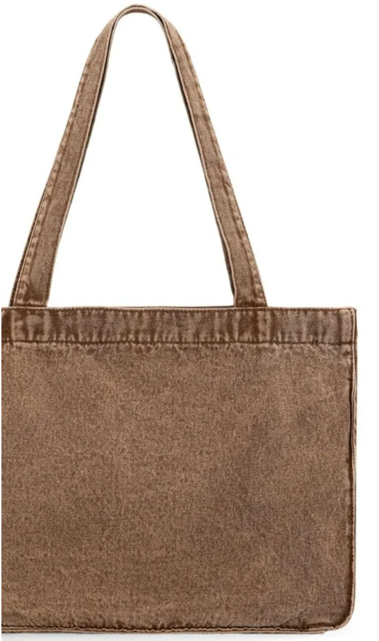Wrangler Stitch Denim Tote Bag