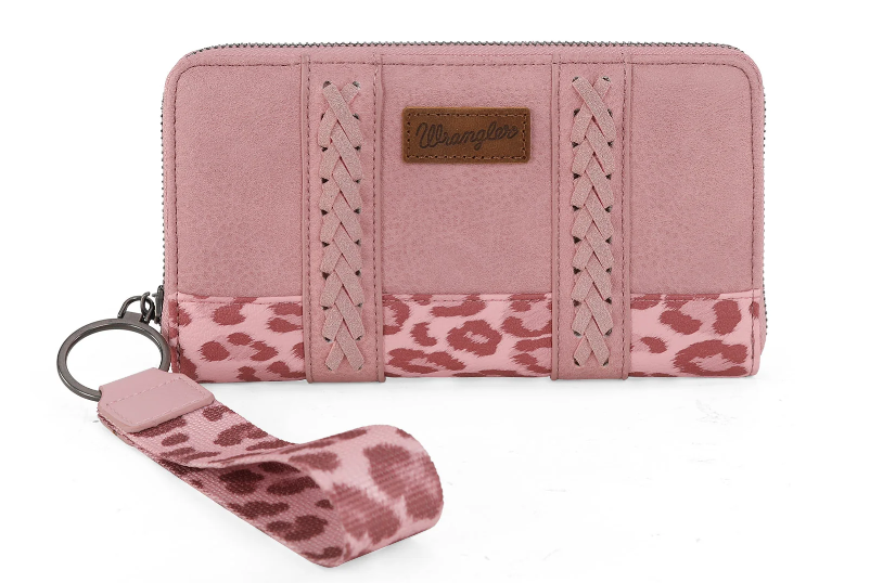 Wrangler Leopard Print Wallet