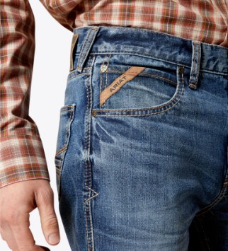 Ariat MNS M7 Slim Rebel Classic Rise Straight Leg Jeans