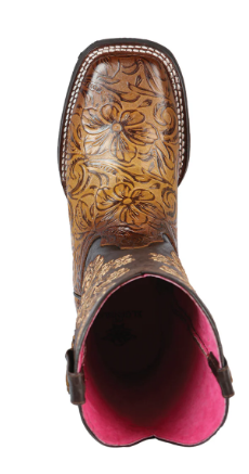 El General Printed Orix Ahumado Cowgirl Boot Rodeo