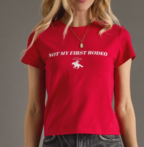 Panache Apparel Not My First Rodeo Baby Women Tee