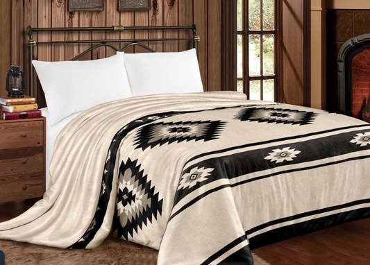 Western Linens Color Aztec Mia blanket - king size