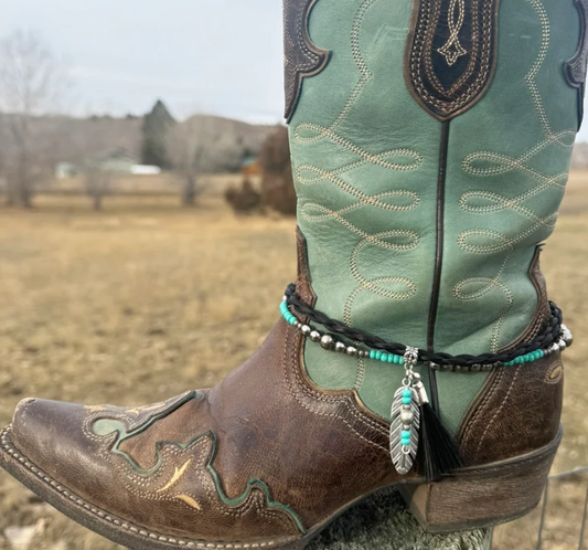 Cowboy Collectibles Navajo Pearl Boot Jewelry