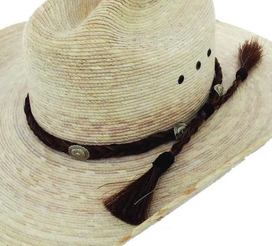 Cowboy Collectibles the Livingston Horsehair Hat Band
