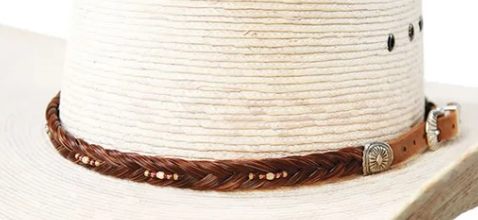 Cowboy Collectibles The Bozeman Horsehair Hat Band