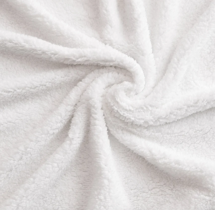 Indigo Hill Elsa Cowhide Campfire Sherpa Throw