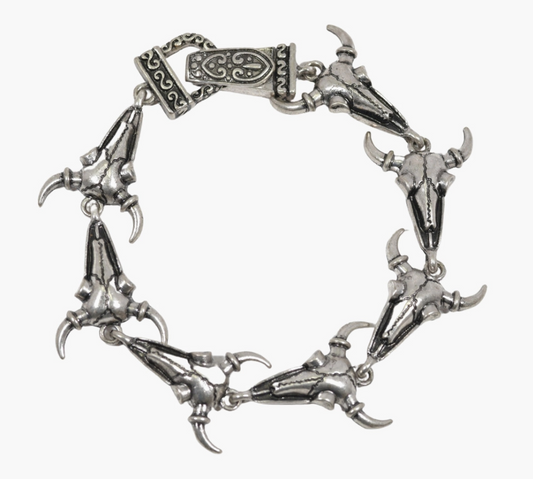 Longhorn Silver Women Bracelet