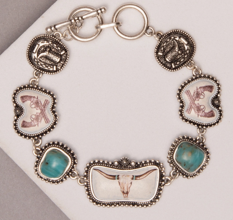 Western Charm Toggle Bracelet