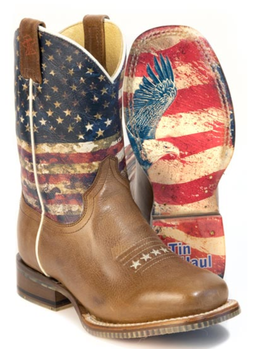 Tin Haul "250 Years of Freedom" Boy's Boots