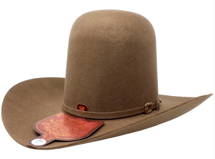 Tombstone 20X Open Crown Style Western Cowboy Fur Felt Hat