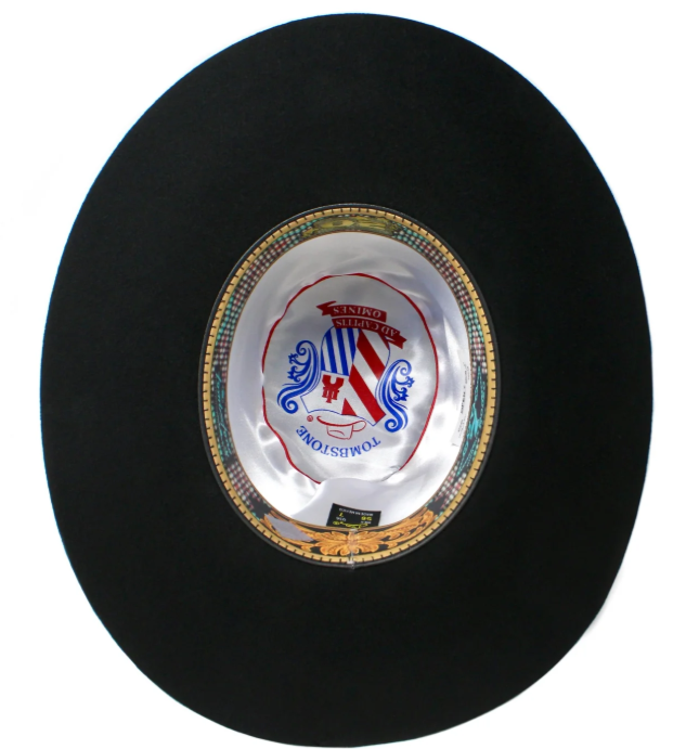 Tombstone 20X Open Crown Style Western Cowboy Fur Felt Hat