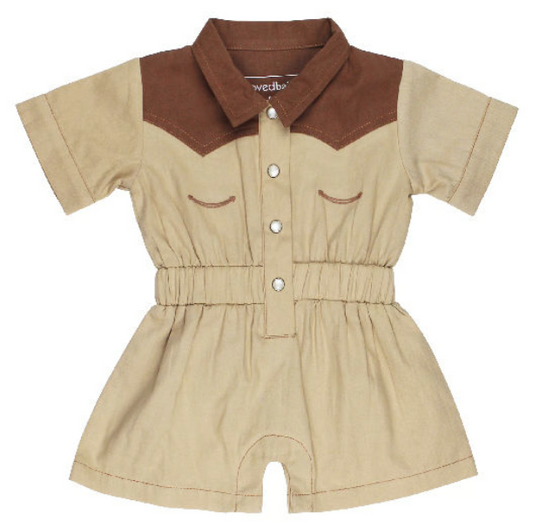 L'ovedbaby Kids' Western Romper