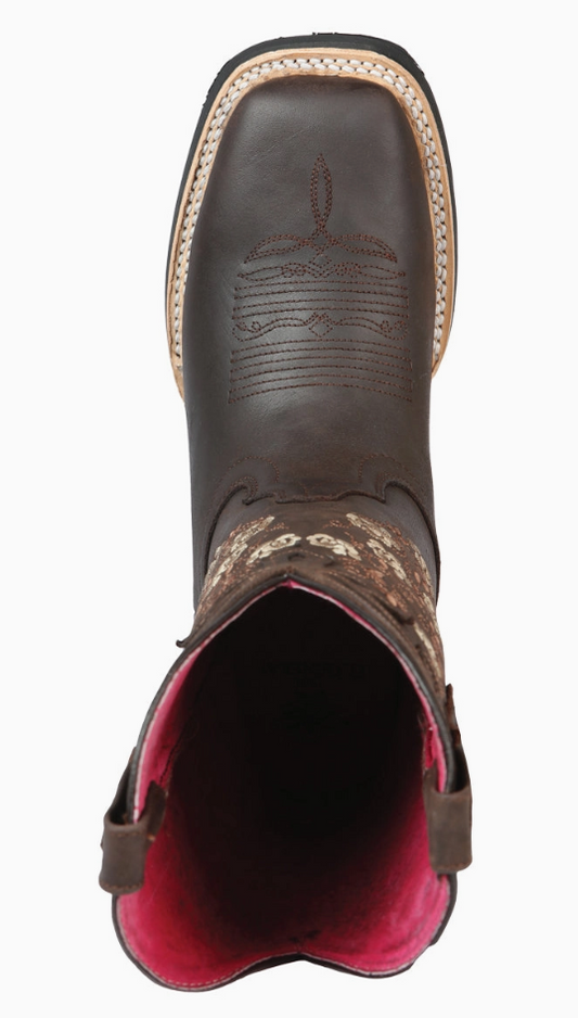 El General Women’s Leather Cowgirl Boots
