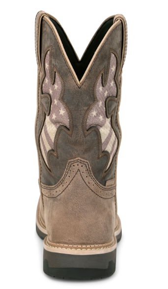 Justin Bolt 11" Comp Toe Waterproof Men Work Boot