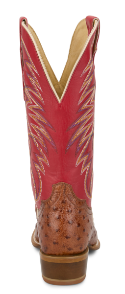 Tony Lama Tyler brandy 13" Ostrich Men Boots