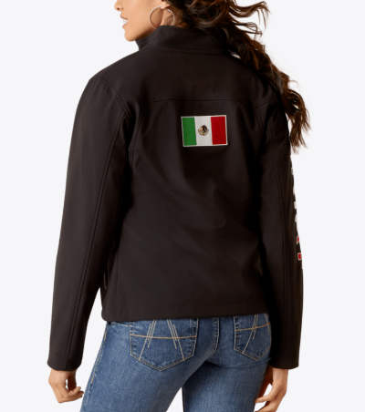 Ariat Women's Classic Team Softshell MEXICO Water Resistant Jacket