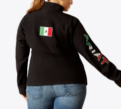 Ariat Women's Classic Team Softshell MEXICO Water Resistant Jacket