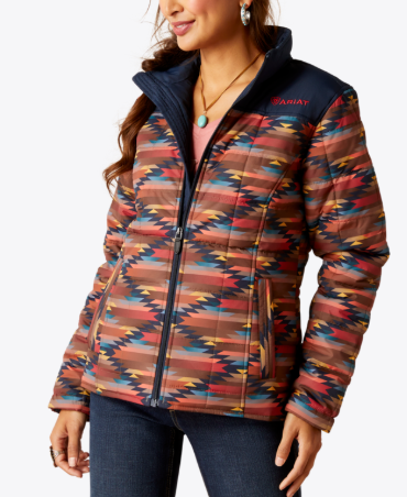 Ariat Womens REAL Crius Mirage Print Insulated Jacket