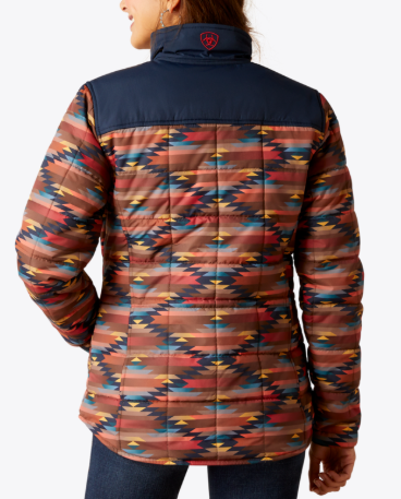 Ariat Womens REAL Crius Mirage Print Insulated Jacket