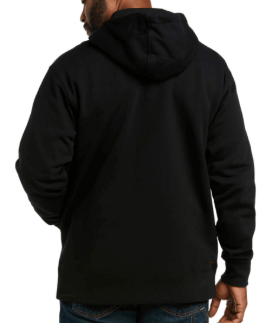 Ariat Mens Rebar Workman 1/4 Zip Hoodie