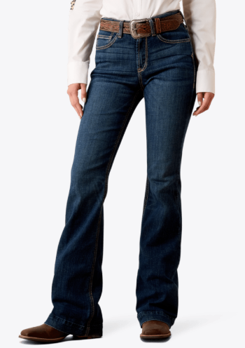Ariat Women High Rise Ella Slim Trouser Jeans