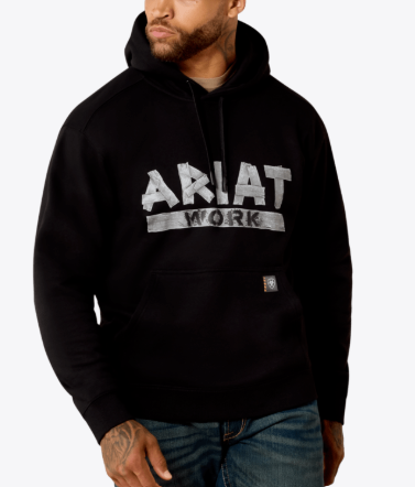 Ariat Men's Rebar Lightweight Duct Logo Hoodie