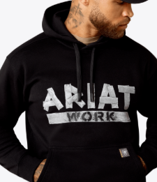 Ariat Men's Rebar Lightweight Duct Logo Hoodie